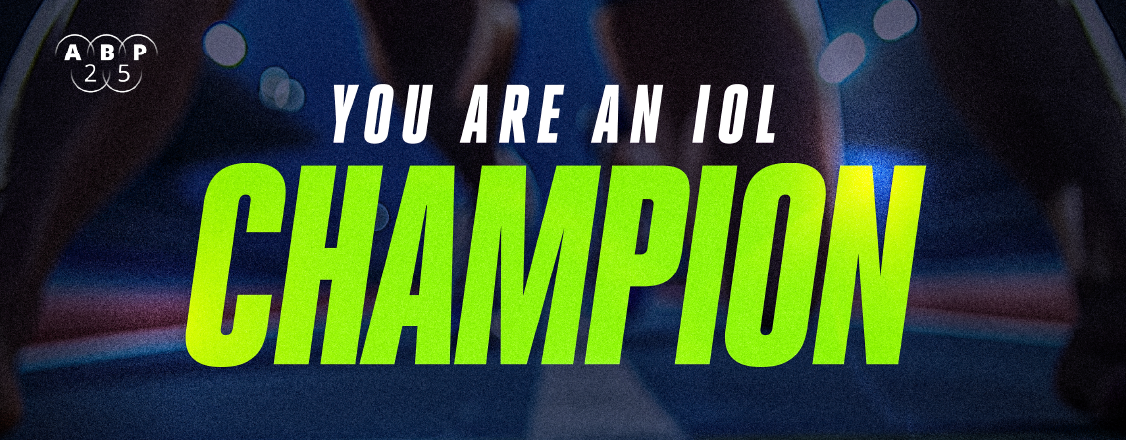 YOU ARE AN IOL CHAMPION | Alcon
